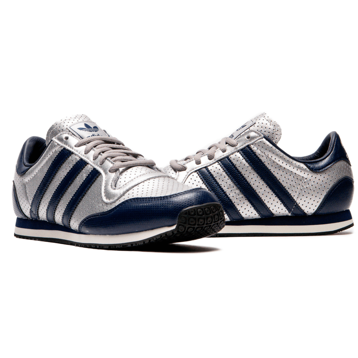 Adidas Men's Galaxy OG Silver Metallic/Night Indigo/Off White - 10059941 - Tip Top Shoes of New York