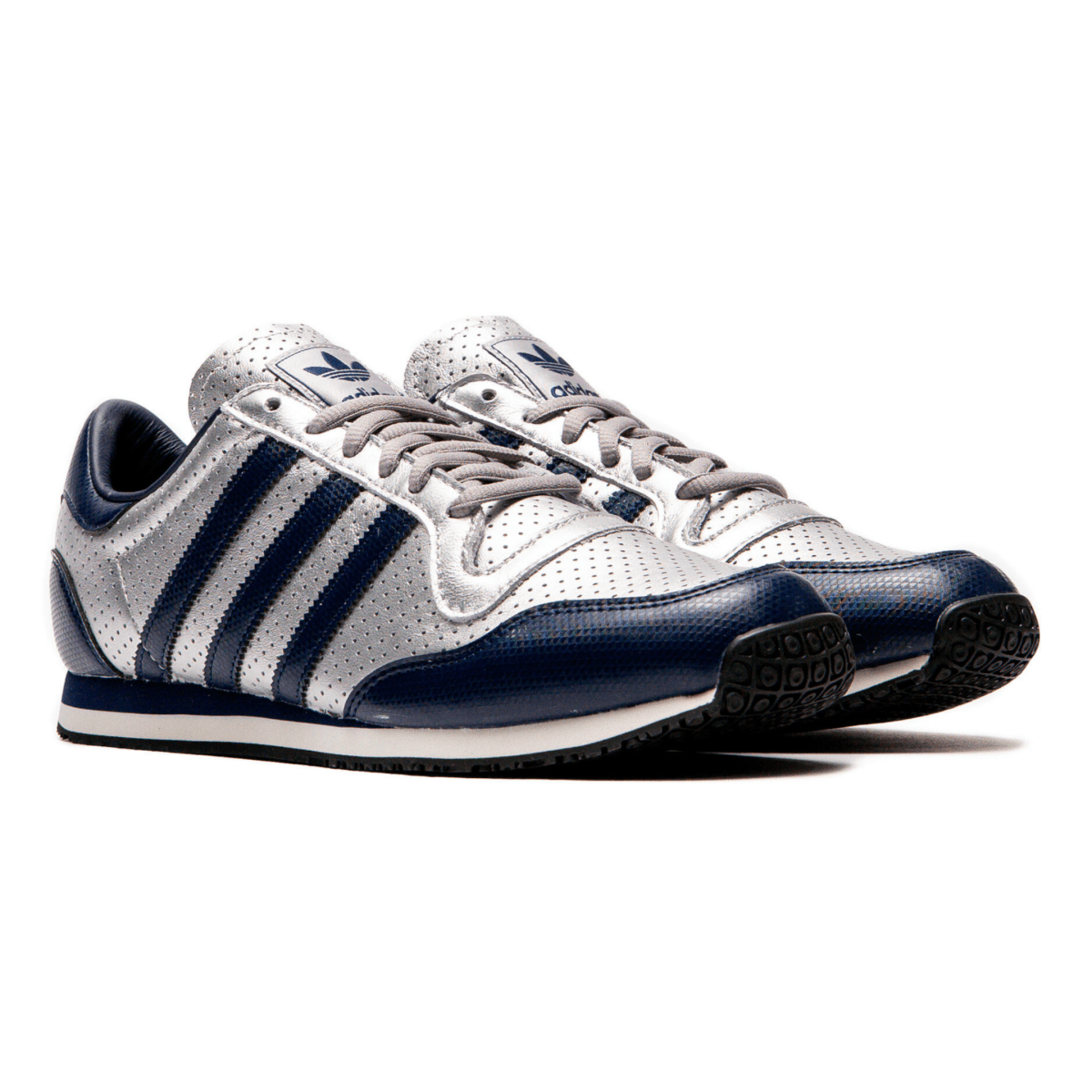 Adidas Men's Galaxy OG Silver Metallic/Night Indigo/Off White - 10059941 - Tip Top Shoes of New York