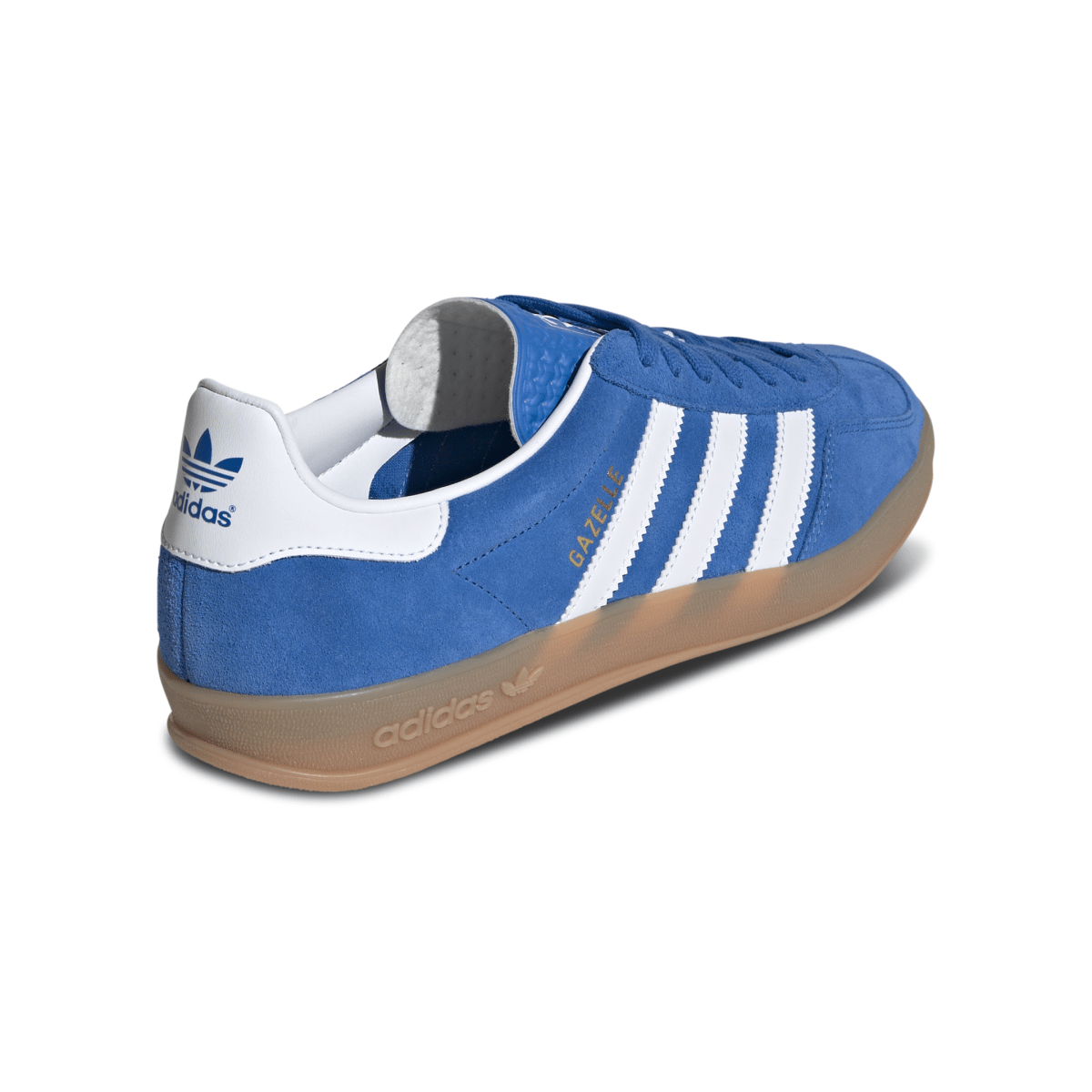 Adidas Men's Gazelle Indoor Blue Bird/Cloud White/Gum - 10063584 - Tip Top Shoes of New York