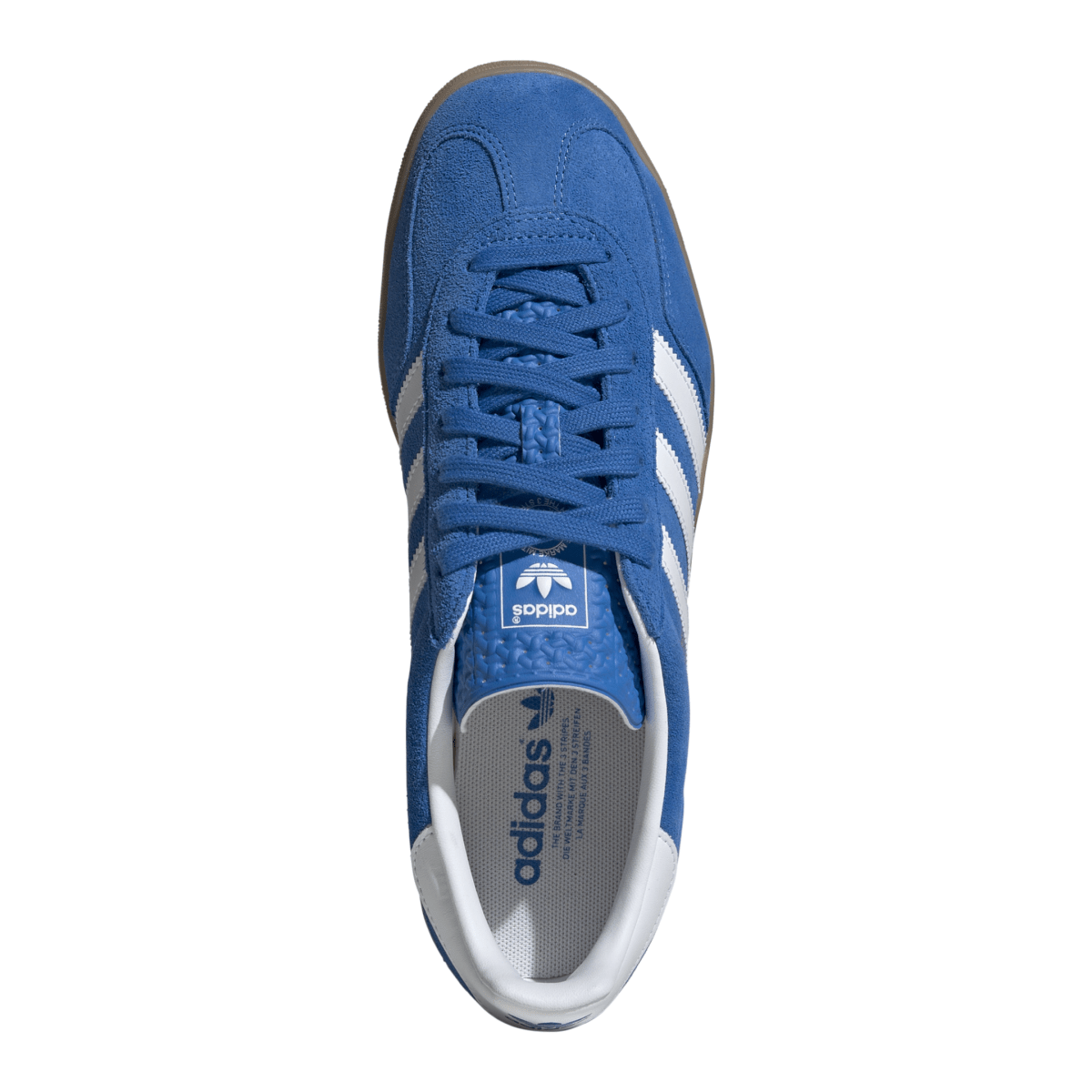 Adidas Men's Gazelle Indoor Blue Bird/Cloud White/Gum - 10063584 - Tip Top Shoes of New York