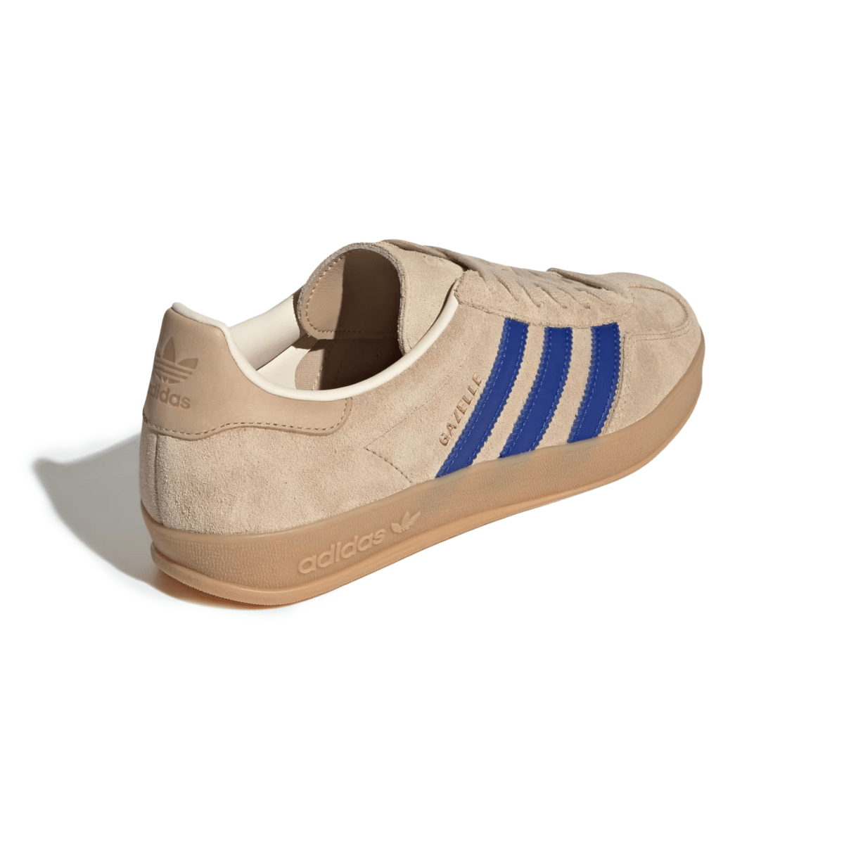 Adidas Men's Gazelle Indoor Magic Beige/Royal Blue/Wonder White - 11030256 - Tip Top Shoes of New York