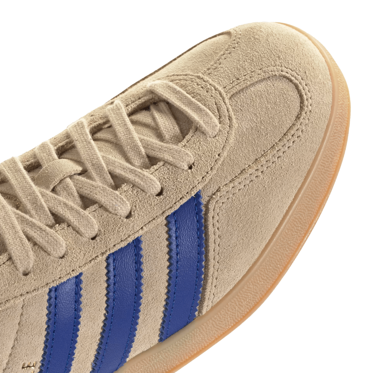 Adidas Men's Gazelle Indoor Magic Beige/Royal Blue/Wonder White - 11030256 - Tip Top Shoes of New York