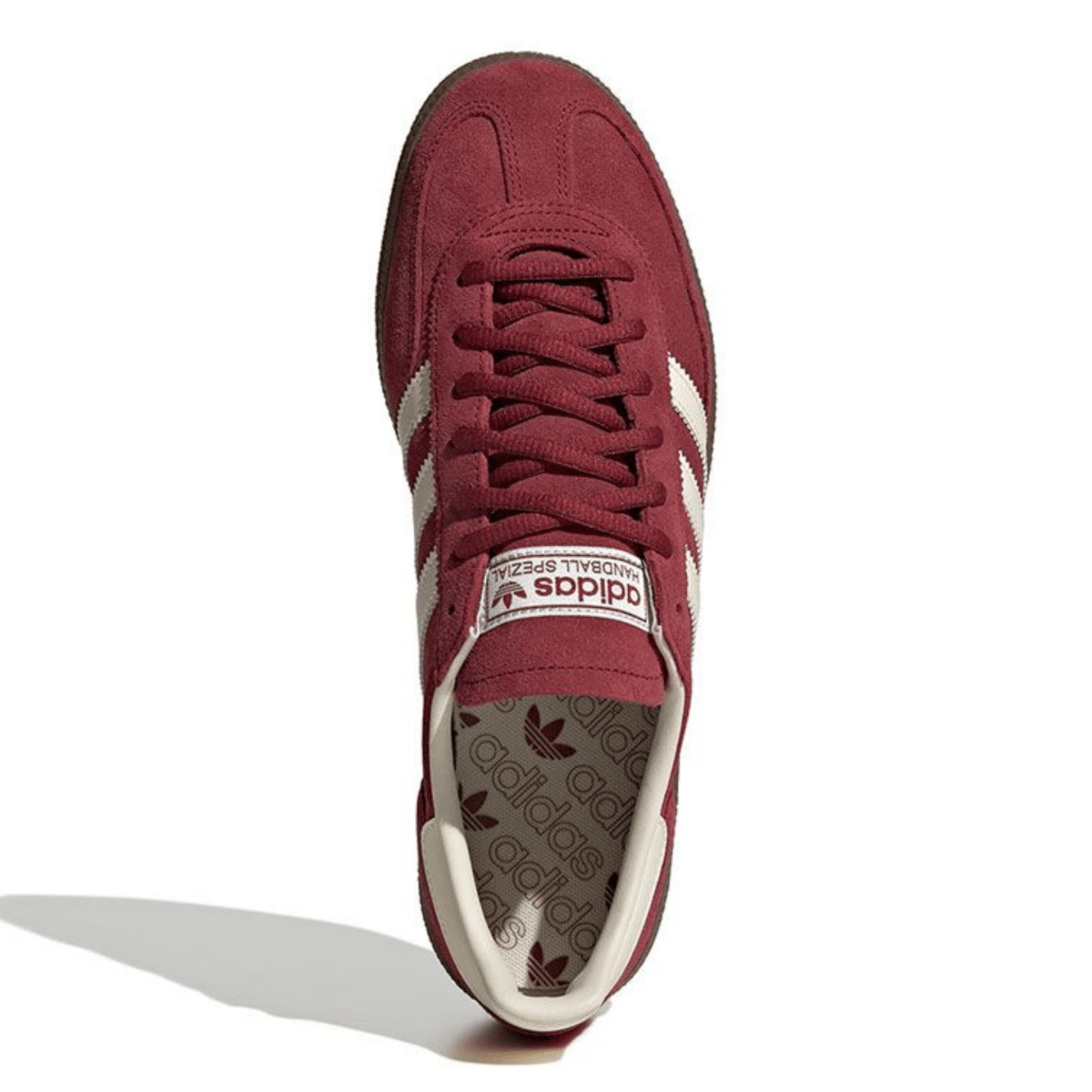 Adidas Men's Handball Spezial Burgundy/Crew White/Gum Tip Top Shoes of New York Adidas Men's Handball Spezial Burgundy/Crew White/Gum Tip Top Shoes of New York