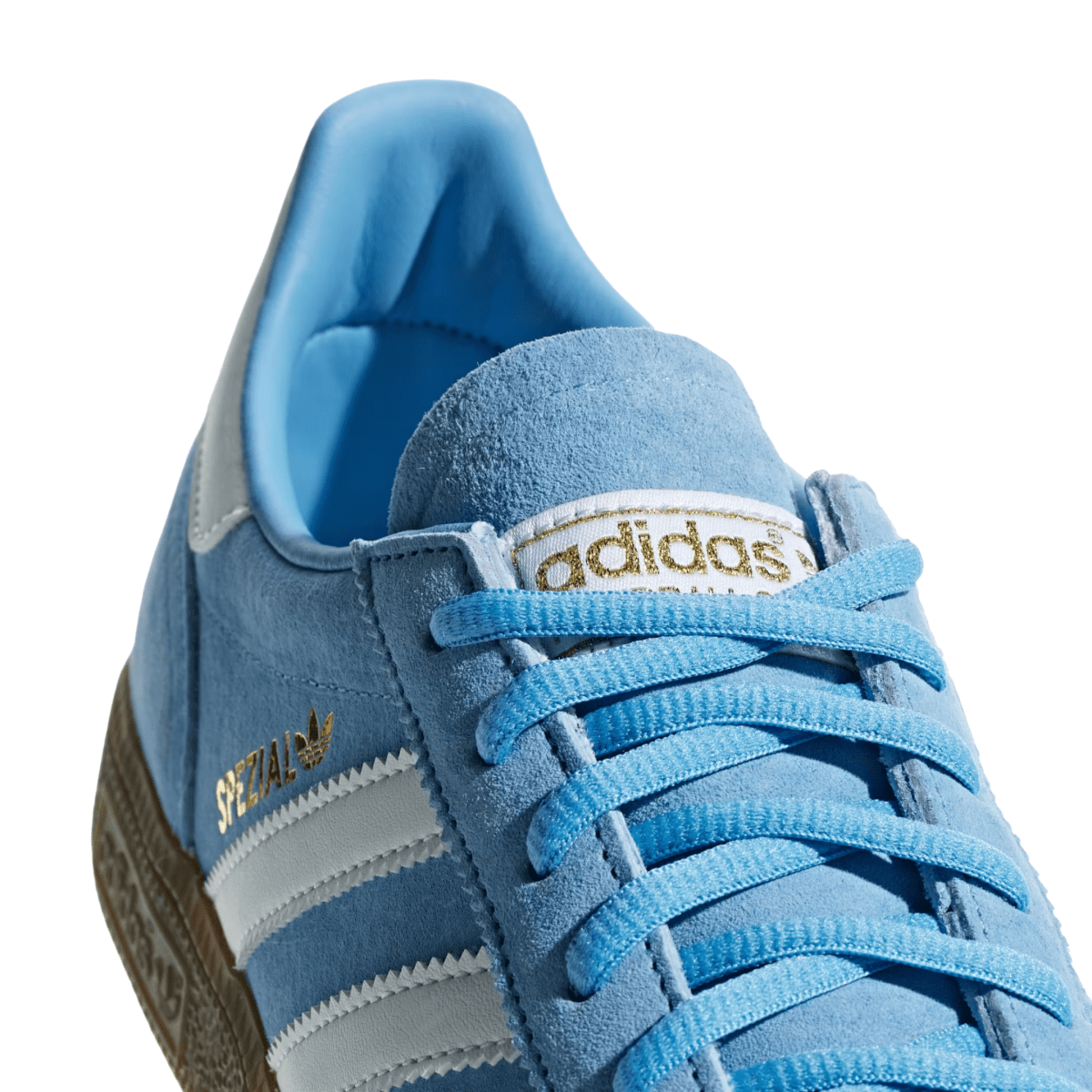 Adidas Men's Handball Spezial Light Blue/Cloud White/Gum - 11034914 - Tip Top Shoes of New York