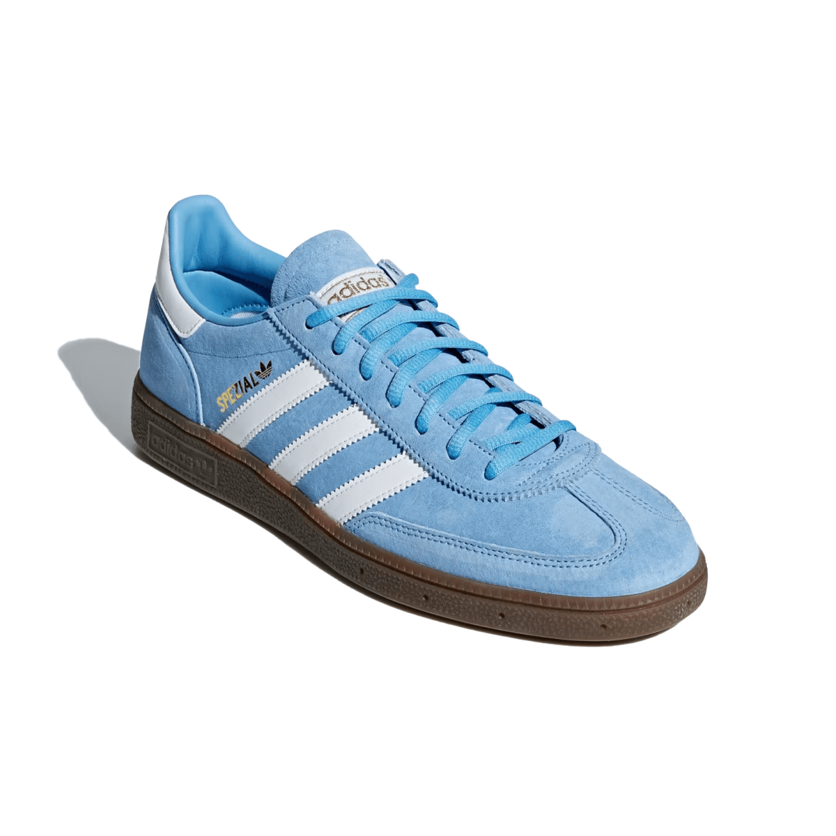Adidas Men's Handball Spezial Light Blue/Cloud White/Gum - 11034914 - Tip Top Shoes of New York