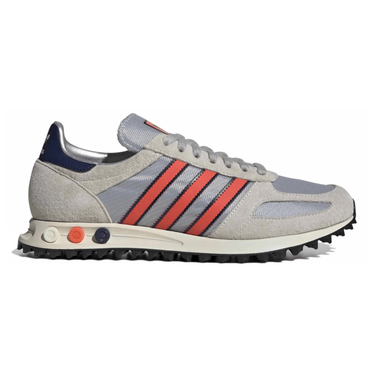 Adidas Men's LA Trainer OG Silver Metallic/Supplier Color/Dark Blue - 11008869 - Tip Top Shoes of New York