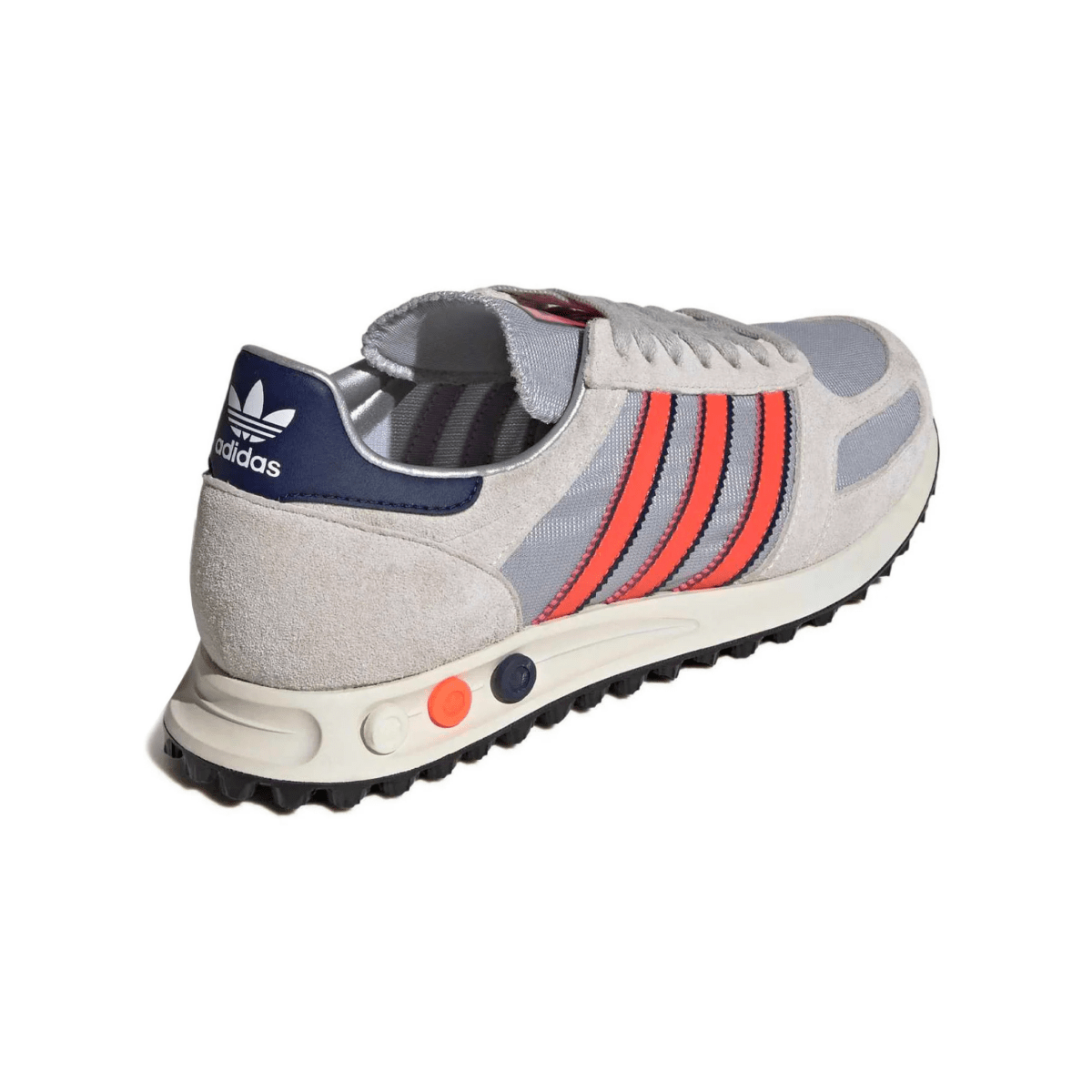 Adidas Men's LA Trainer OG Silver Metallic/Supplier Color/Dark Blue - 11008869 - Tip Top Shoes of New York