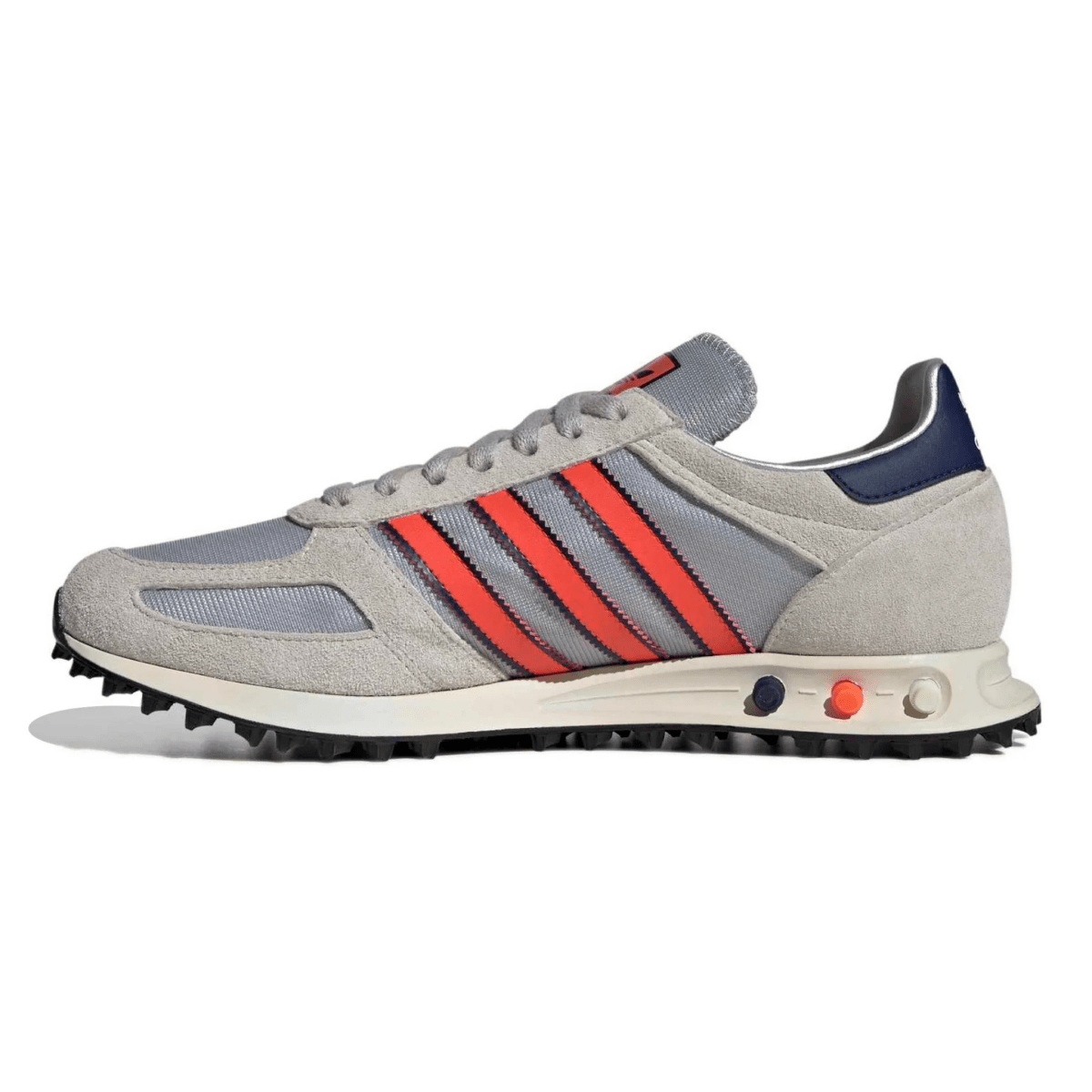 Adidas Men's LA Trainer OG Silver Metallic/Supplier Color/Dark Blue - 11008869 - Tip Top Shoes of New York
