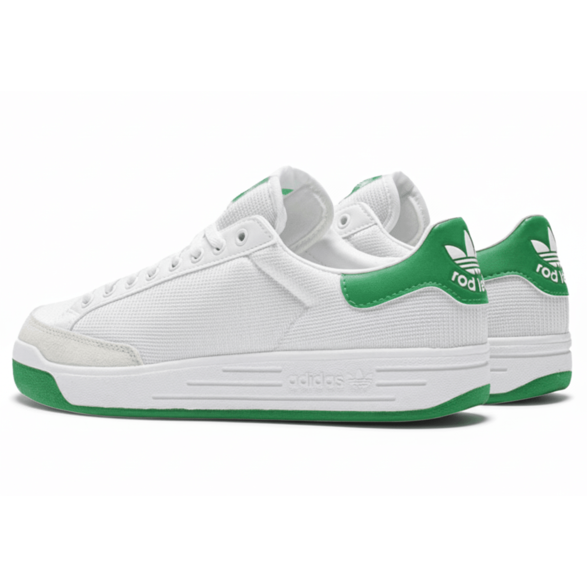 Adidas Men's Rod Laver Running White/Fairway Green - 10045655 - Tip Top Shoes of New York