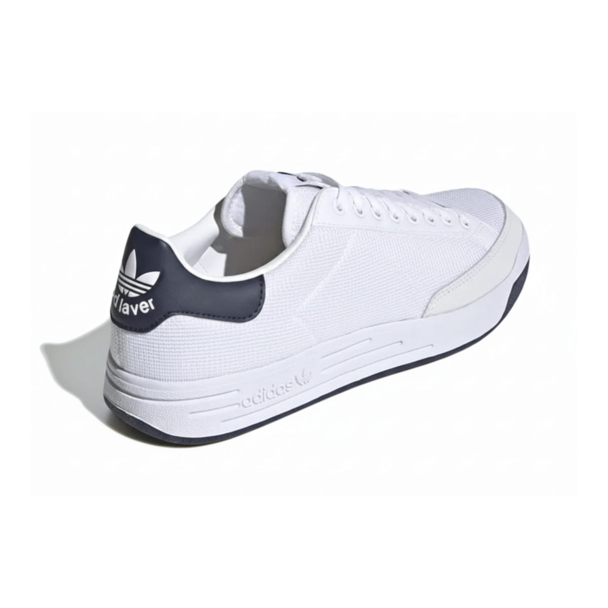 Adidas Men's Rod Laver White/Collegiate Navy - 10045669 - Tip Top Shoes of New York