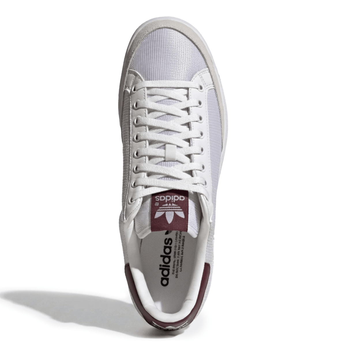 Adidas Men's Rod Laver White/Maroon - 11021988 - Tip Top Shoes of New York