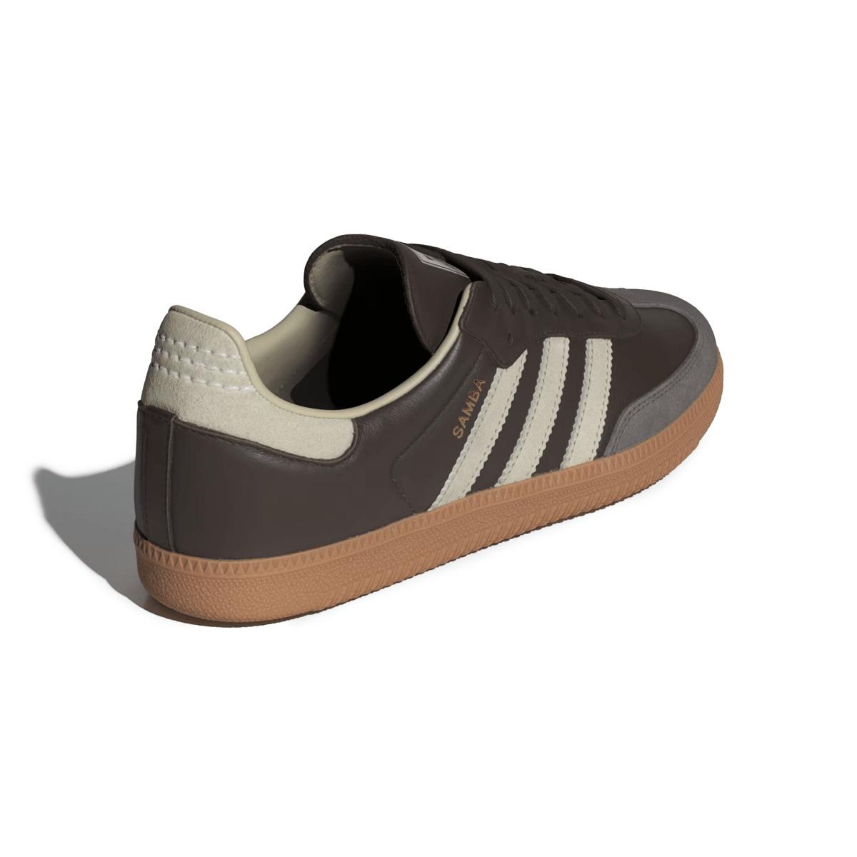 Adidas Men's Samba OG Brown/Putty Grey/Gold Metallic - 11034932 - Tip Top Shoes of New York