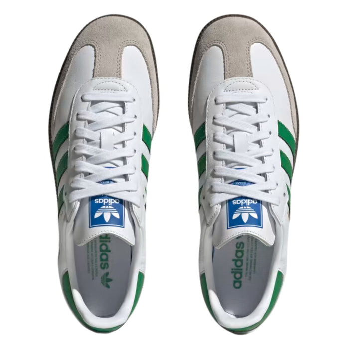 Adidas Men's Samba OG Cloud White/Green/Supplier Colour - 5021557 - Tip Top Shoes of New York