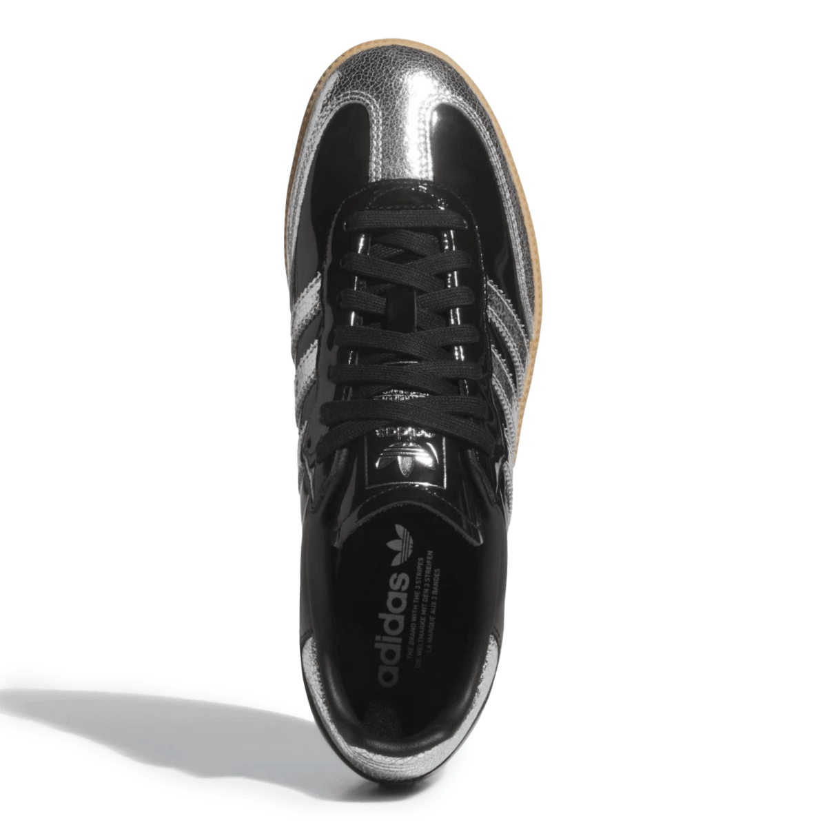 Adidas Men's Samba OG Core Black/Silver Metallic/Gum - 11016371 - Tip Top Shoes of New York