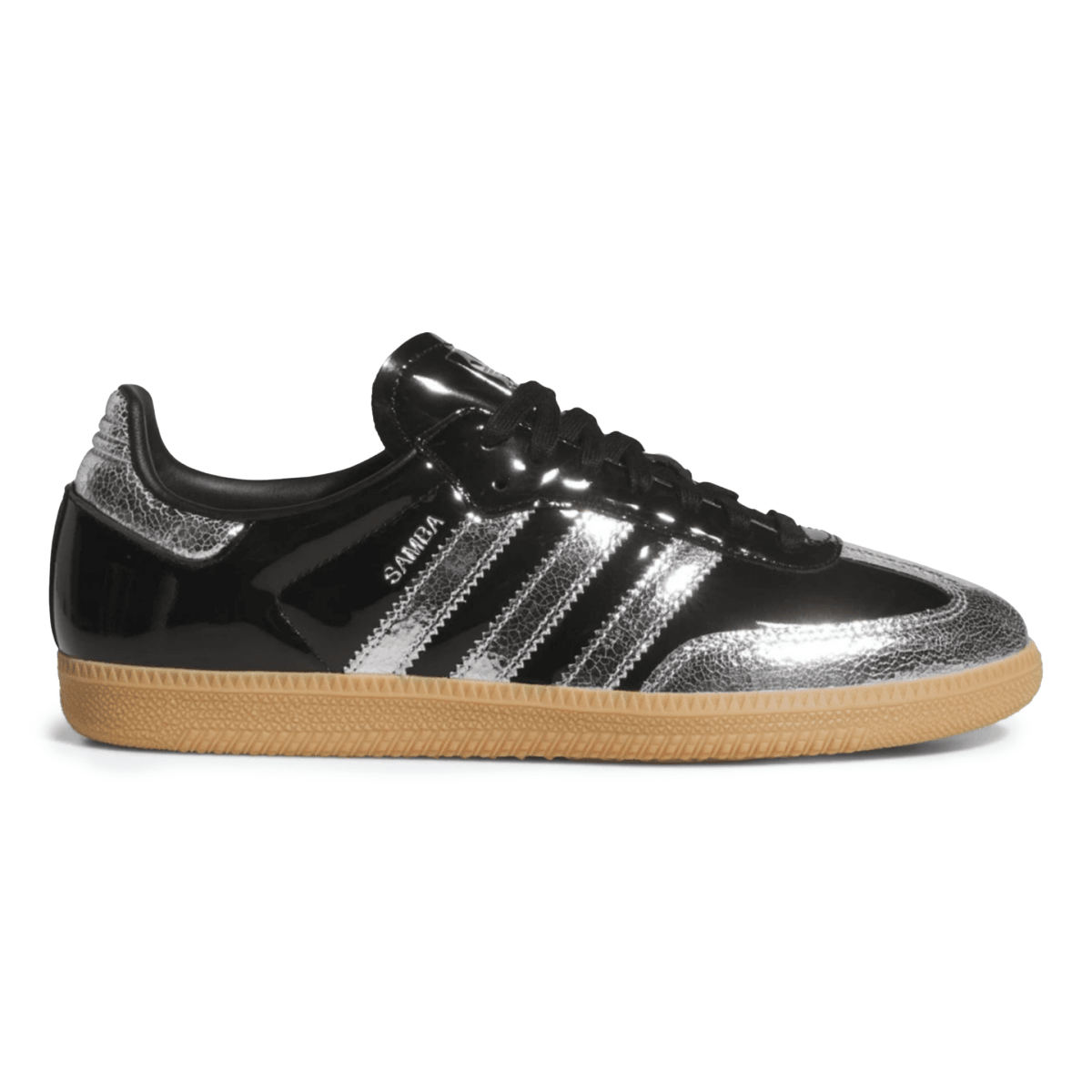 Adidas Men's Samba OG Core Black/Silver Metallic/Gum - 11016371 - Tip Top Shoes of New York