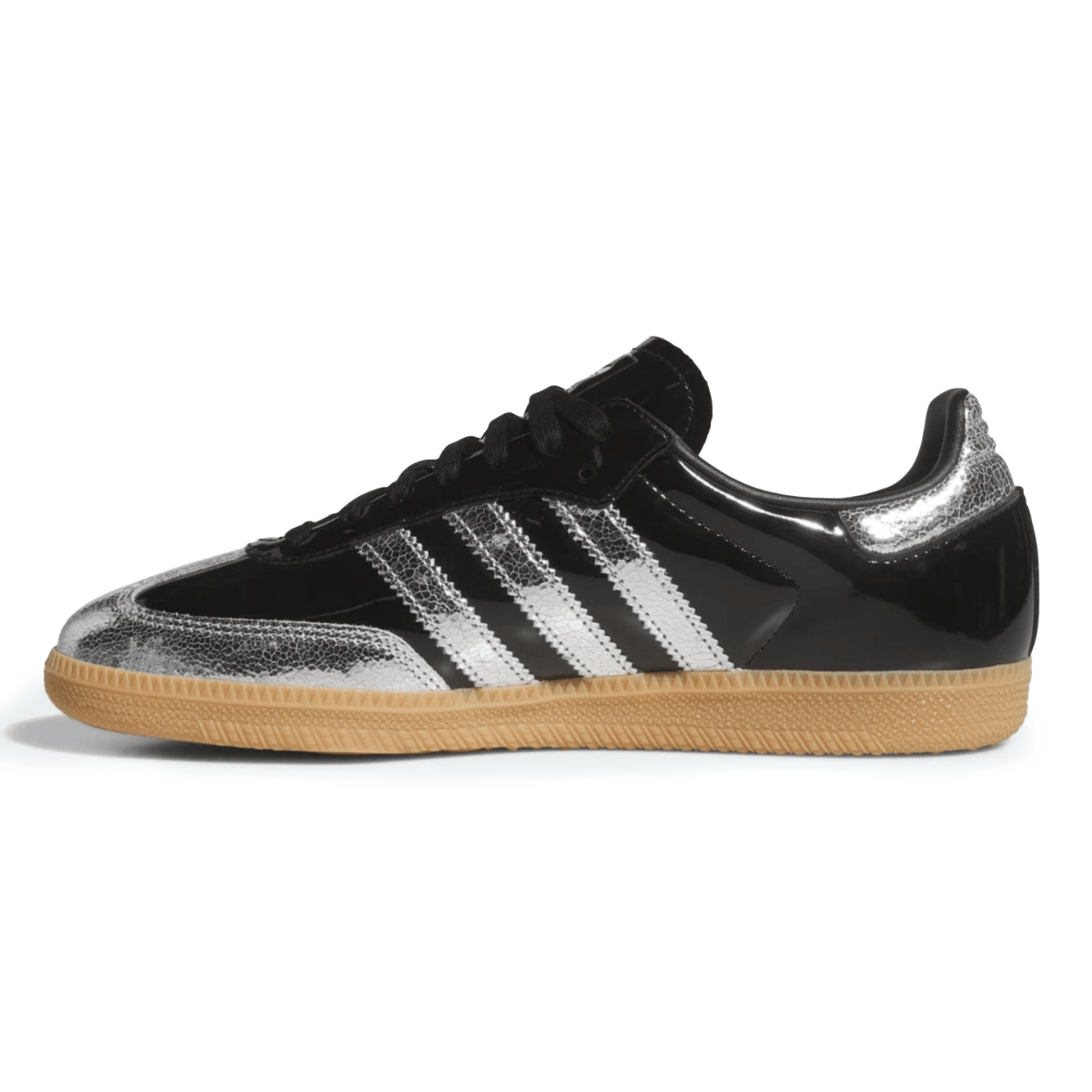 Adidas Men's Samba OG Core Black/Silver Metallic/Gum - 11016371 - Tip Top Shoes of New York