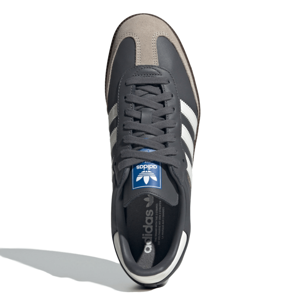 Adidas Men's Samba OG Grey Five/Chalk White/Gum 5 - 11005141 - Tip Top Shoes of New York