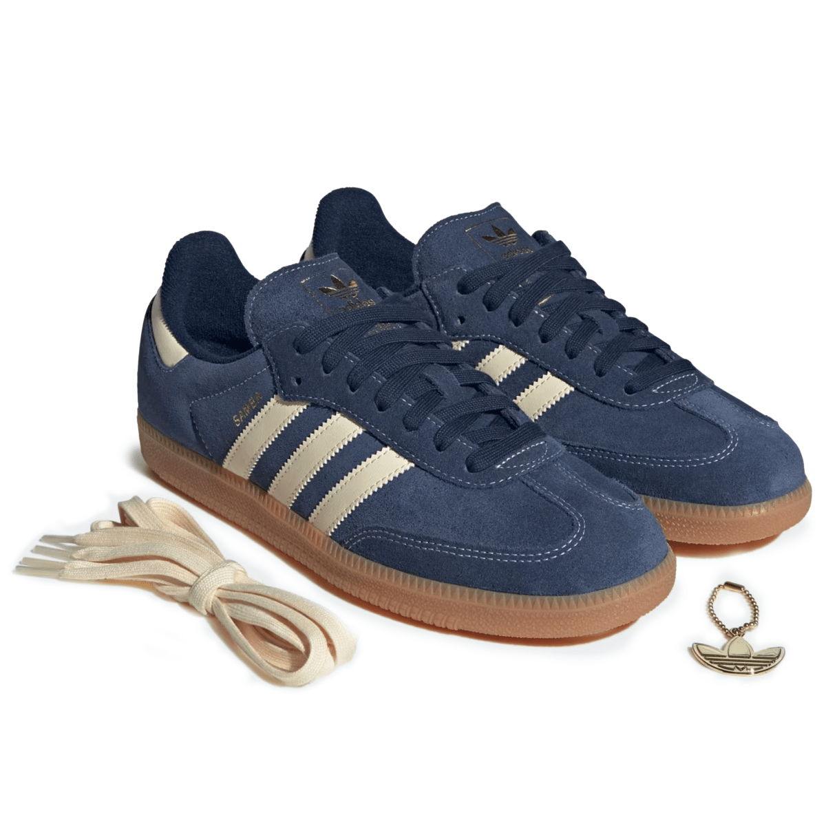 Adidas Men's Samba OG Night Indigo/Warm Vanilla/Gum - 11035342 - Tip Top Shoes of New York