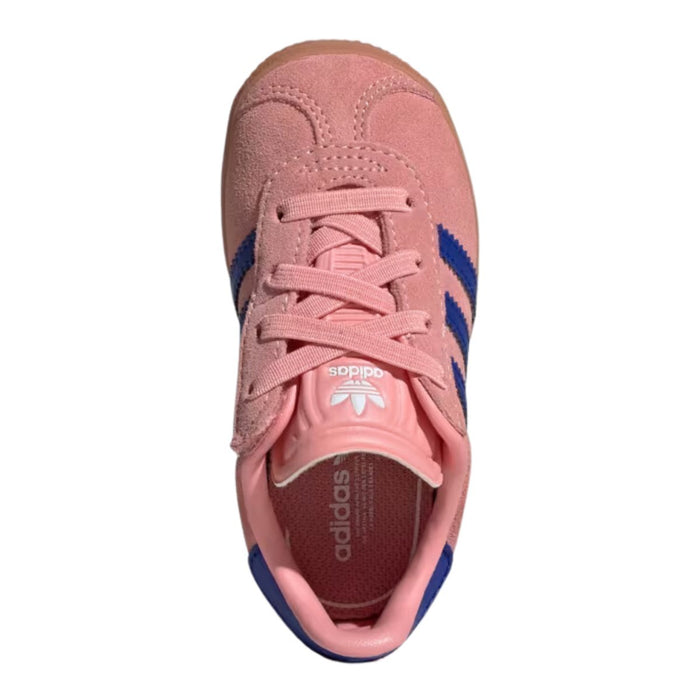 Adidas Toddler's Gazelle Semi Pink Spark/Lucid Blue - 1084815 - Tip Top Shoes of New York