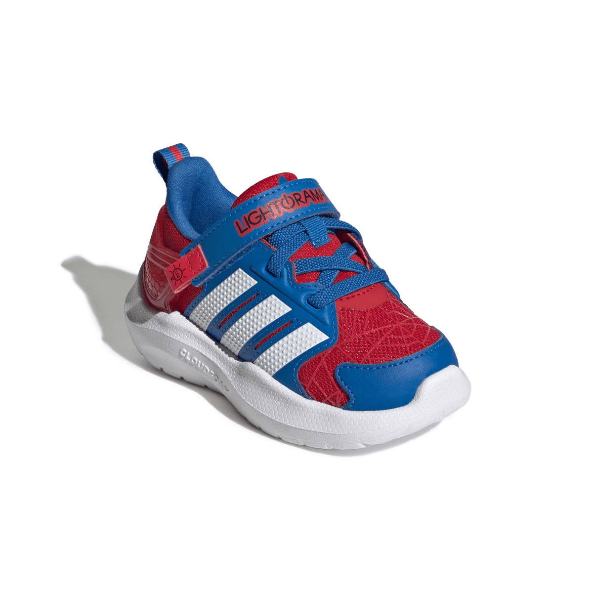 Adidas Toddlers Marvel Lightorama Better Scarlet/Cloud White/Bright Royal Spider Man - 1105396 - Tip Top Shoes of New York