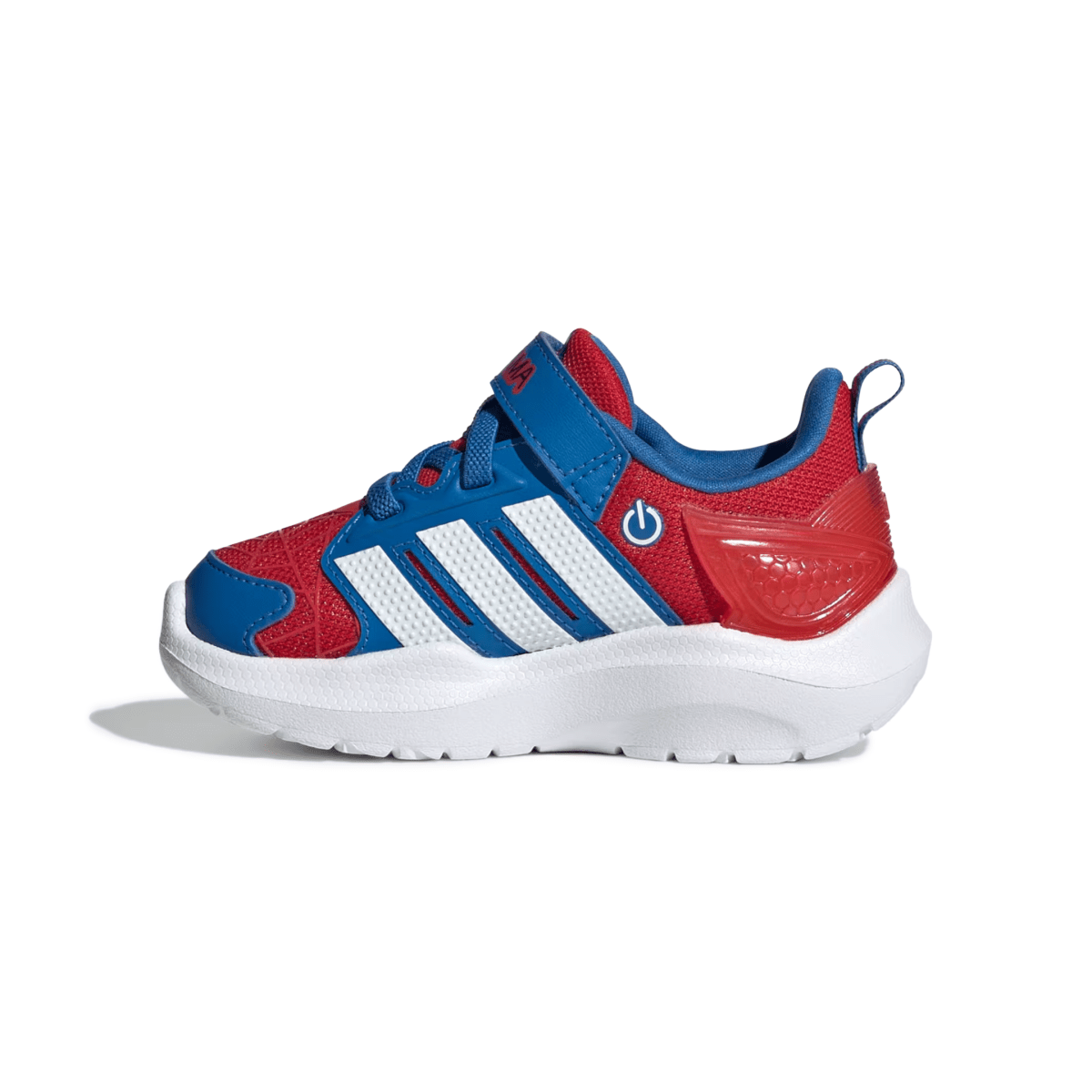 Adidas Toddlers Marvel Lightorama Better Scarlet/Cloud White/Bright Royal Spider Man - 1105396 - Tip Top Shoes of New York
