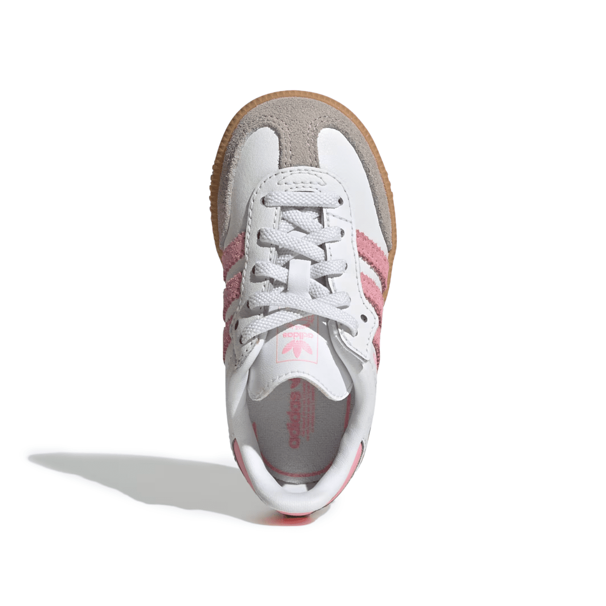 Adidas Toddlers Samba OG Cloud White/Light Pink/Gum - 1102561 - Tip Top Shoes of New York