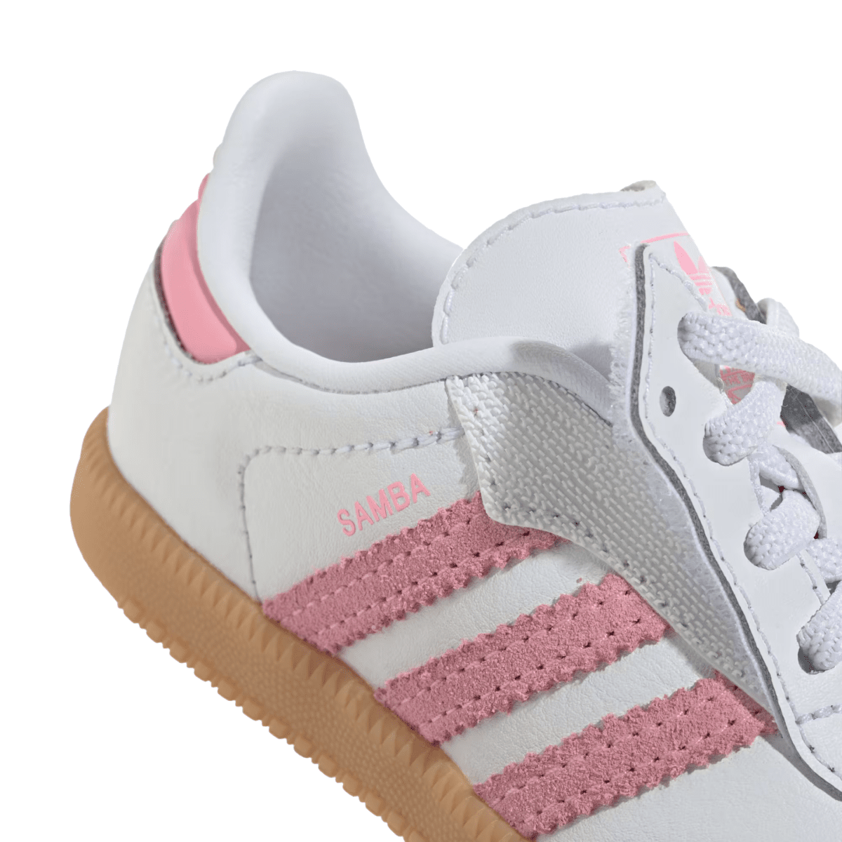 Adidas Toddlers Samba OG Cloud White/Light Pink/Gum - 1102561 - Tip Top Shoes of New York