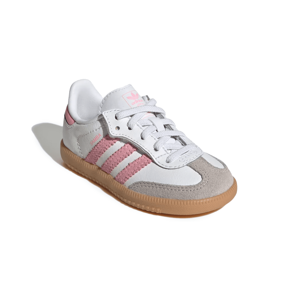 Adidas Toddlers Samba OG Cloud White/Light Pink/Gum - 1102561 - Tip Top Shoes of New York