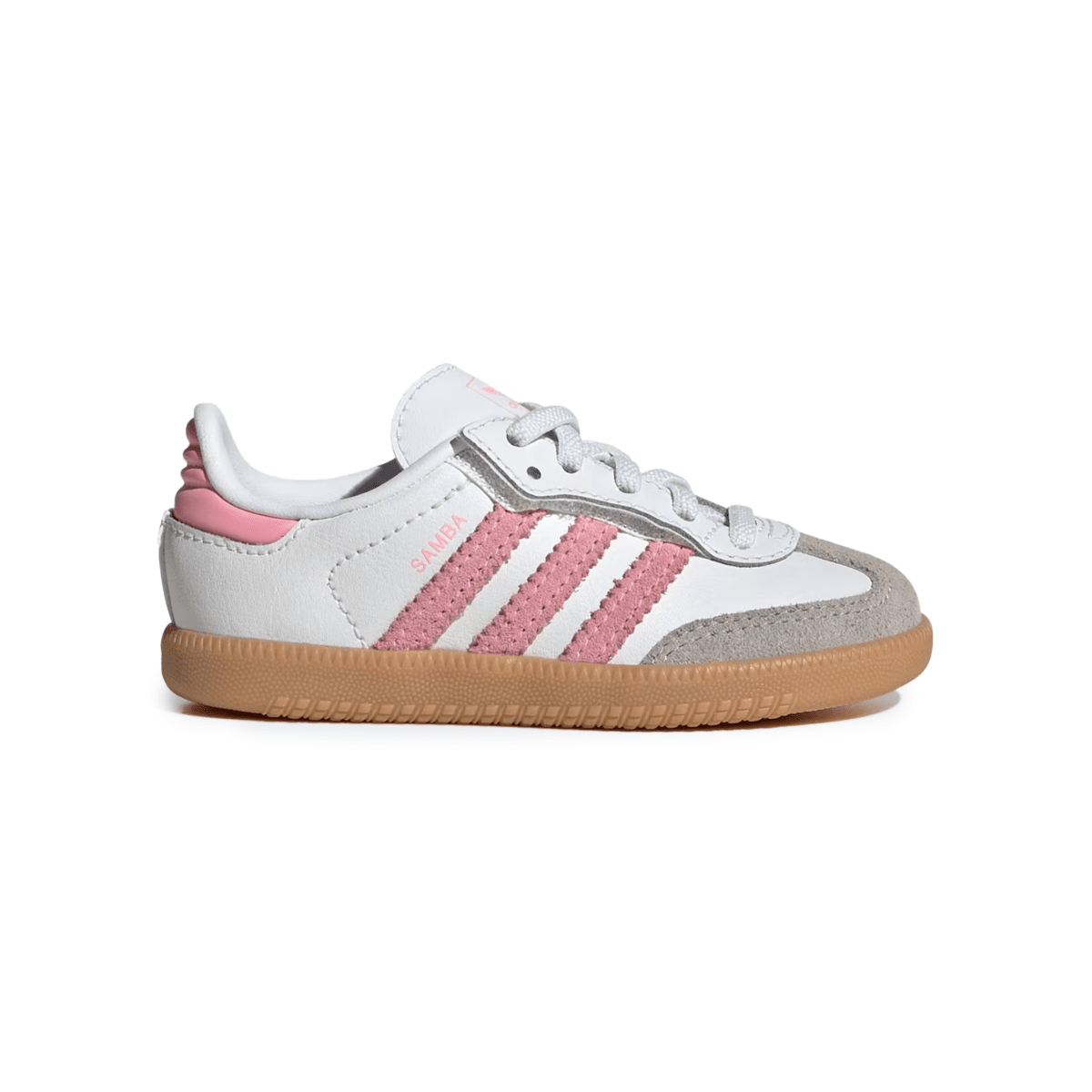 Adidas Toddlers Samba OG Cloud White/Light Pink/Gum - 1102561 - Tip Top Shoes of New York