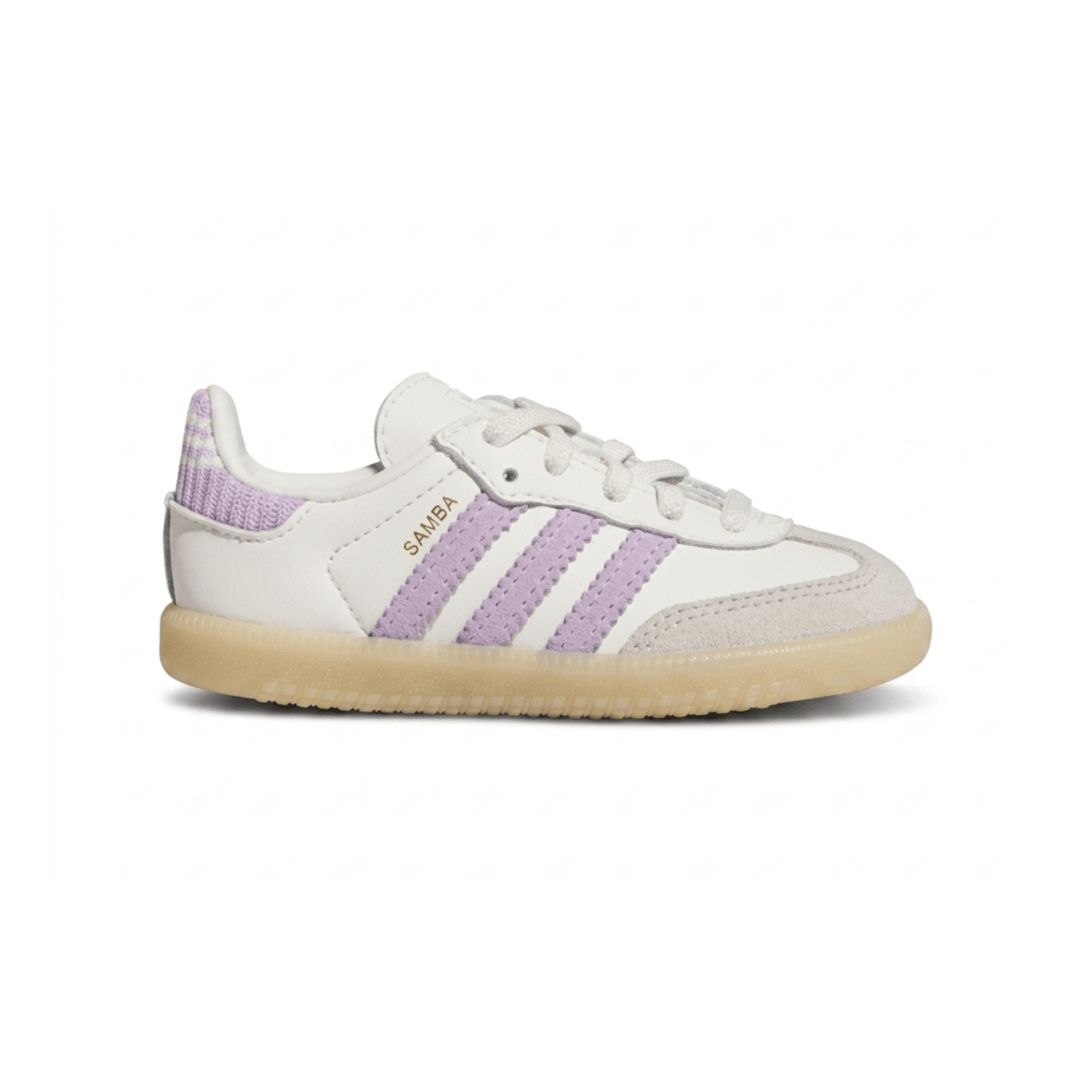 Adidas Toddlers Samba OG Cloud White/Powder Plum/Gum - 1105597 - Tip Top Shoes of New York