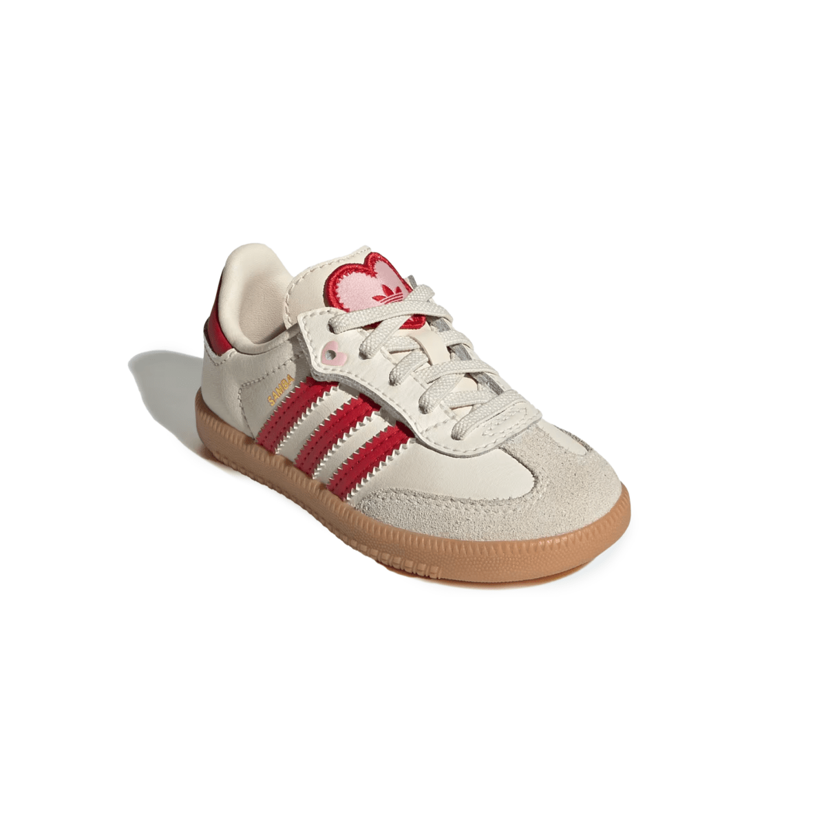 Adidas Toddlers Samba OG Cream White/Better Scarlet/Gum Valentines Day - 1102531 - Tip Top Shoes of New York