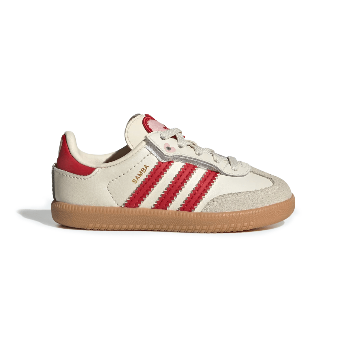 Adidas Toddlers Samba OG Cream White/Better Scarlet/Gum Valentines Day - 1102531 - Tip Top Shoes of New York