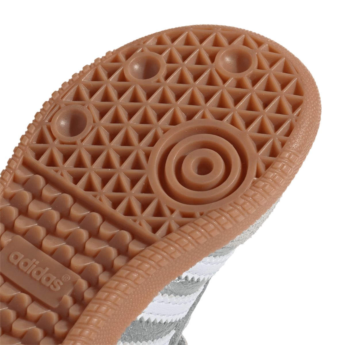 Adidas Toddlers Samba OG Silver Metallic/Cloud White/Gum - 1108445 - Tip Top Shoes of New York