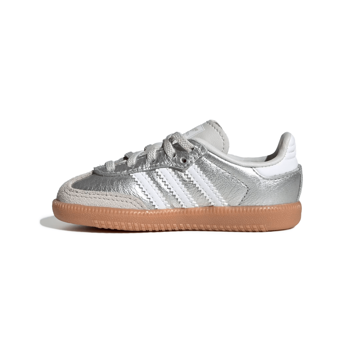 Adidas Toddlers Samba OG Silver Metallic/Cloud White/Gum - 1108445 - Tip Top Shoes of New York