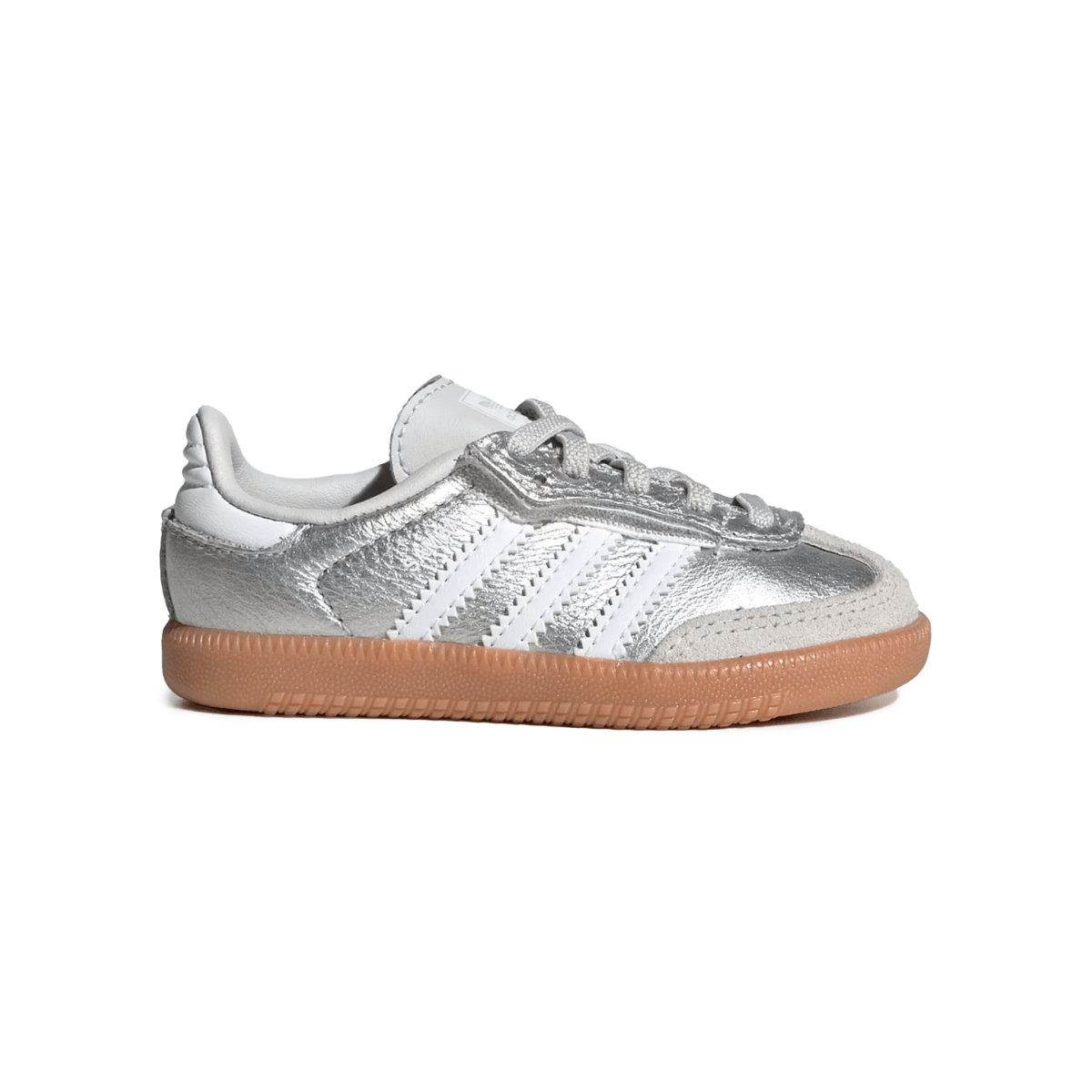 Adidas Toddlers Samba OG Silver Metallic/Cloud White/Gum - 1108445 - Tip Top Shoes of New York