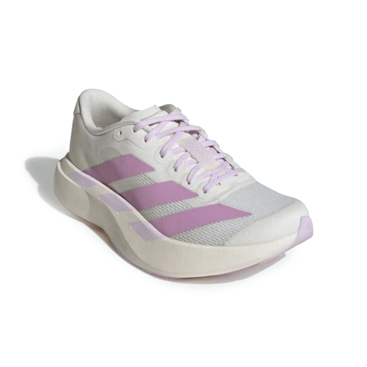 Adidas Women's Adizero EVO SL Off White/Bliss Lilac/Ice Lavender - 11016921 - Tip Top Shoes of New York