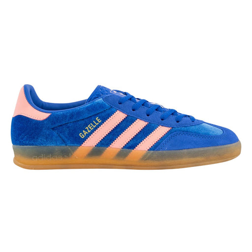 Adidas Women's Gazelle Indoor Blue/Semi Pink Spark/Gum - 10050505 - Tip Top Shoes of New York