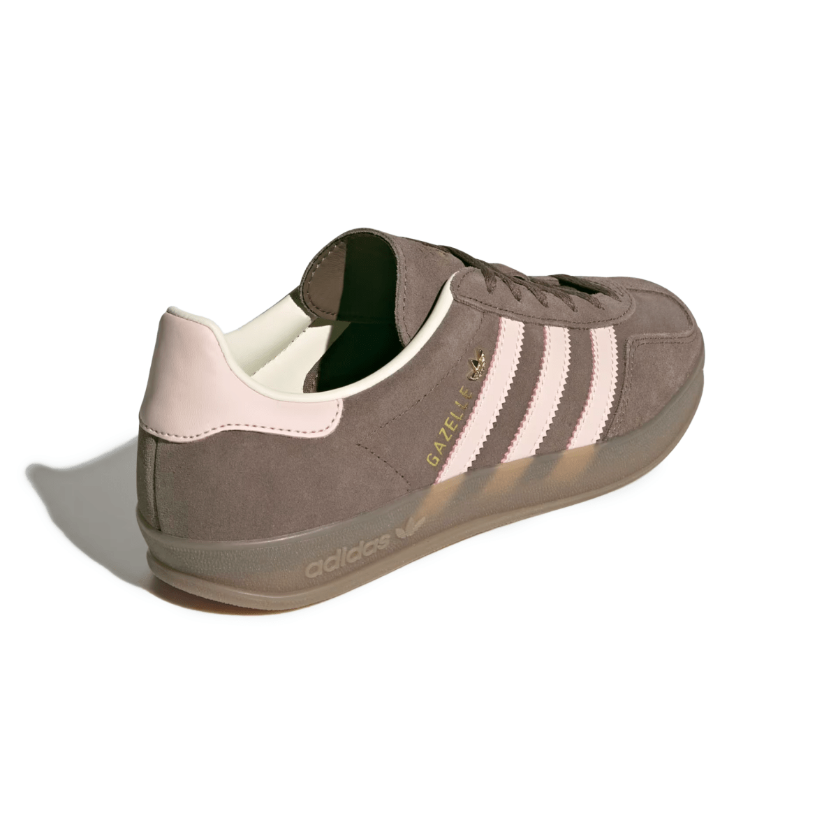 Adidas Women's Gazelle Indoor Earth Strata/Wonder Quartz/Gum - 11032842 - Tip Top Shoes of New York