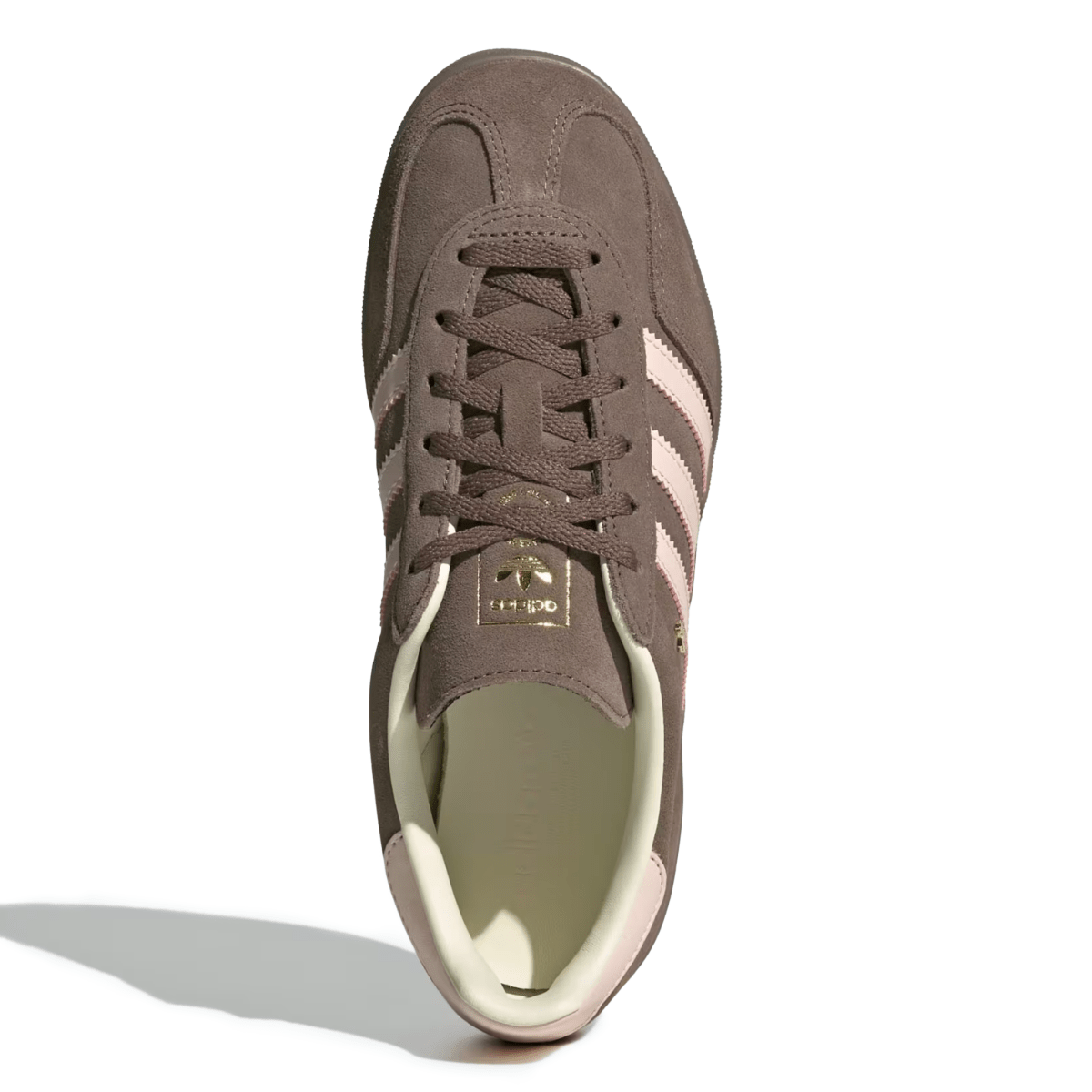 Adidas Women's Gazelle Indoor Earth Strata/Wonder Quartz/Gum - 11032842 - Tip Top Shoes of New York