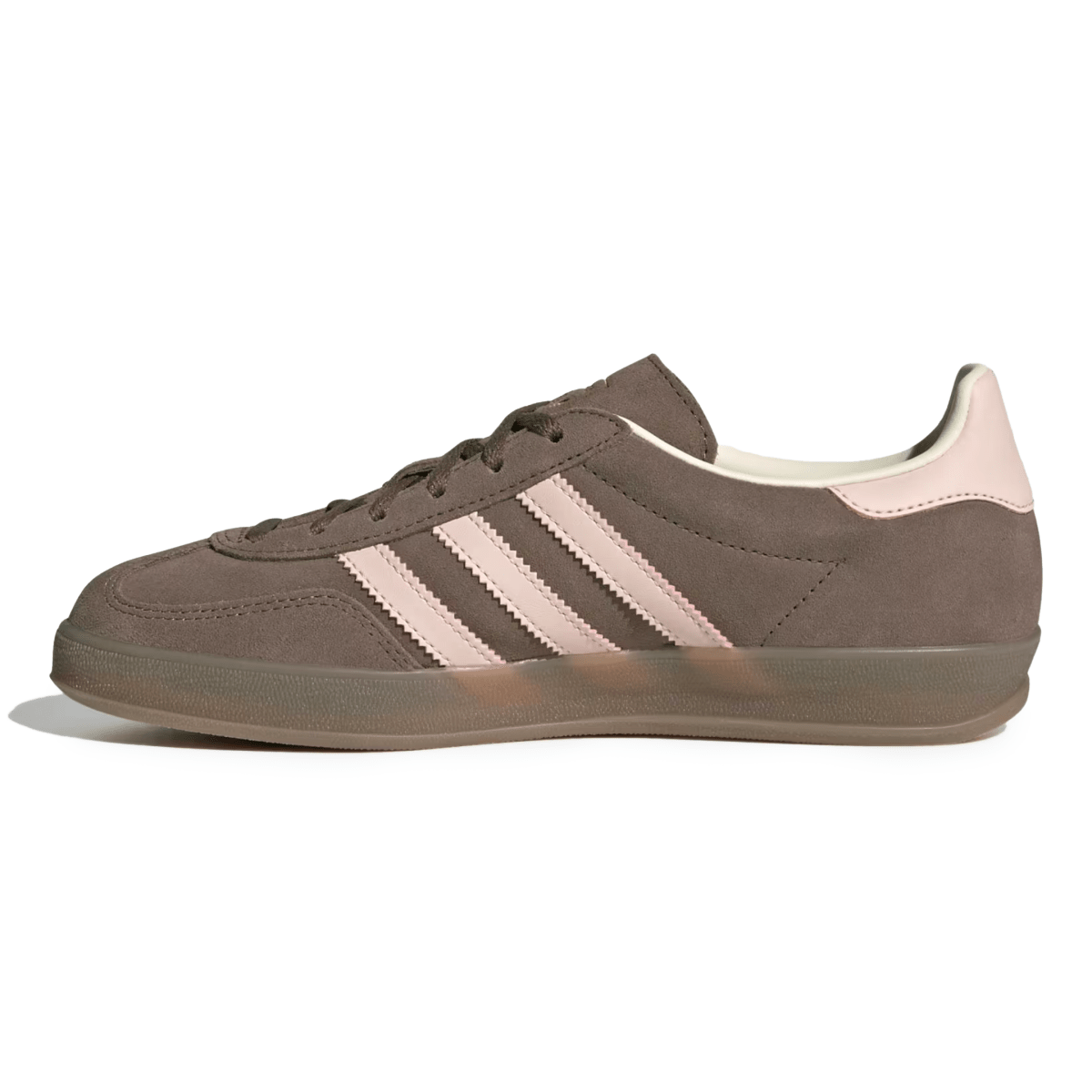 Adidas Women's Gazelle Indoor Earth Strata/Wonder Quartz/Gum - 11032842 - Tip Top Shoes of New York