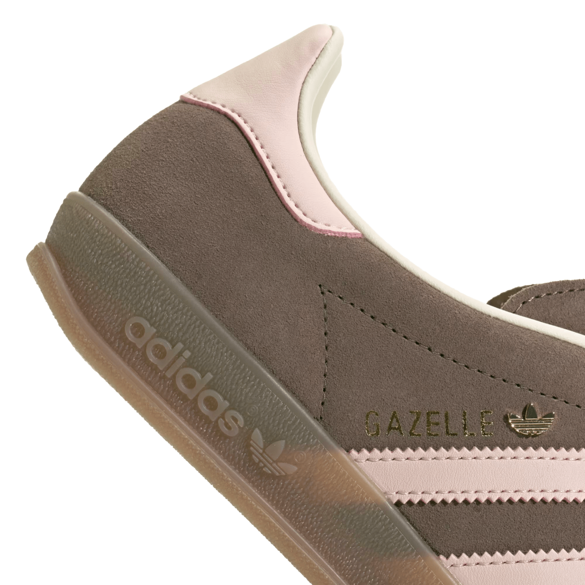 Adidas Women's Gazelle Indoor Earth Strata/Wonder Quartz/Gum - 11032842 - Tip Top Shoes of New York