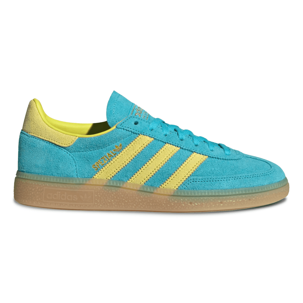 Adidas Women's Handball Spezial Blue Glow/Yellow — Tip Top