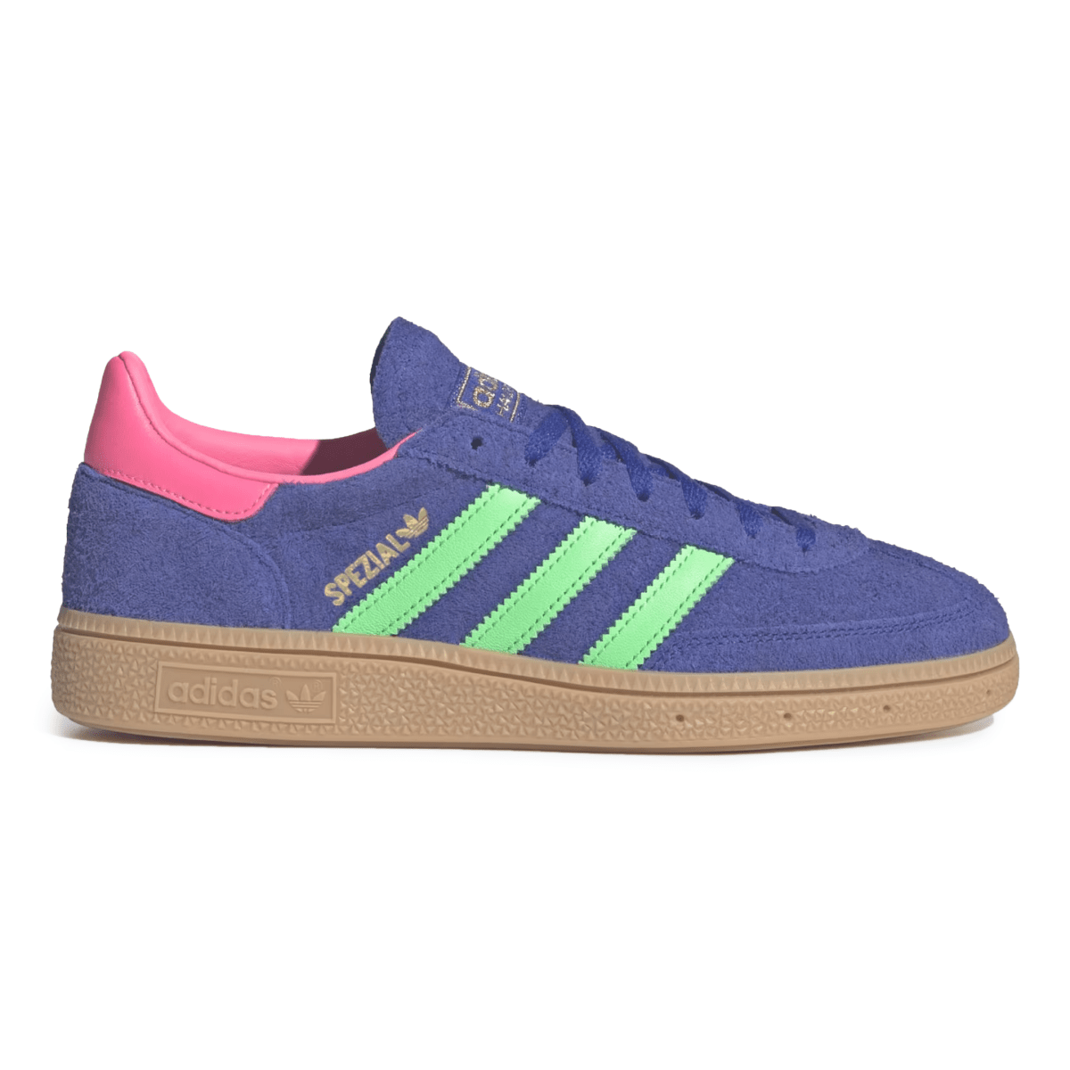 Adidas Women's Handball Spezial Lucid Blue/Lime Burst/Lucid Pink - 11005427 - Tip Top Shoes of New York