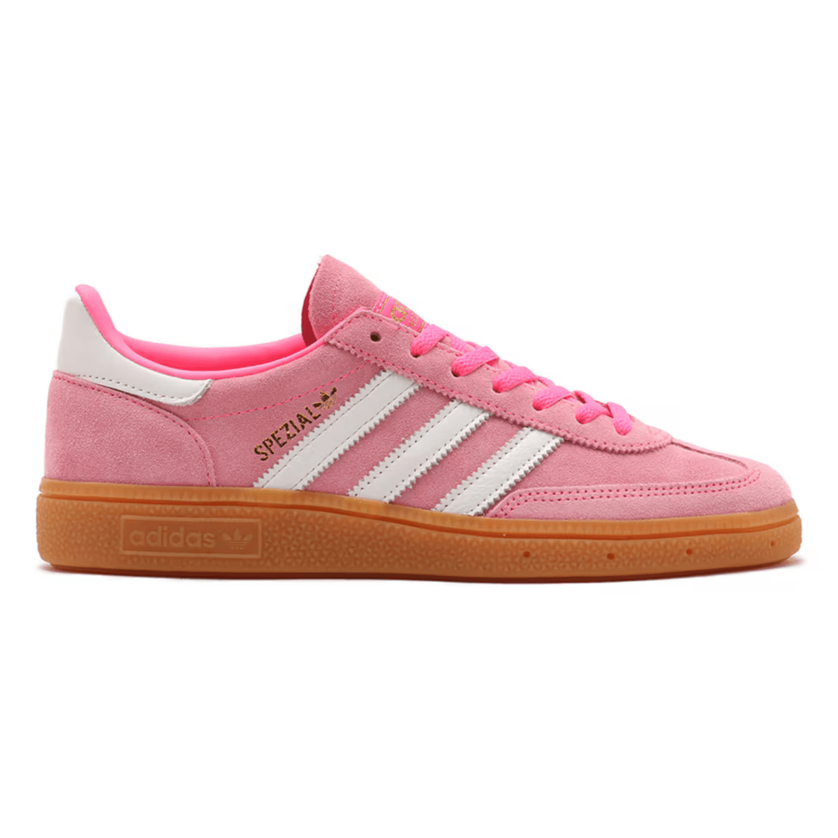 Adidas Women's Handball Spezial Lucid Pink/Footwear White/Gold Metallic - 10053209 - Tip Top Shoes of New York