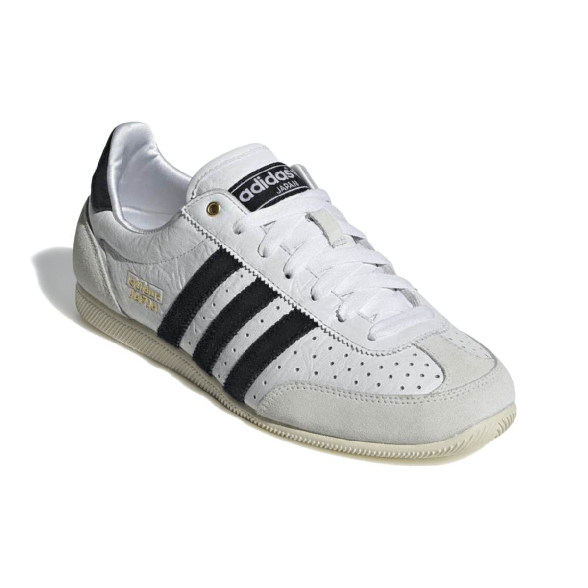 Adidas Women's Japan Cloud White/Core Black/Gold Metallic - 10045952 - Tip Top Shoes of New York