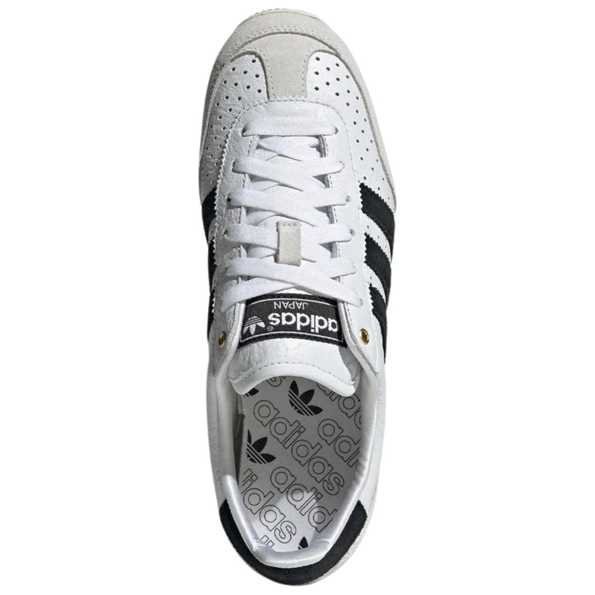 Adidas Women's Japan Cloud White/Core Black/Gold Metallic - 10045952 - Tip Top Shoes of New York