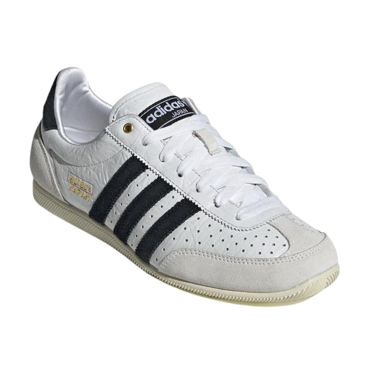 Adidas Women's Japan Cloud White/Core Black/Gold Metallic - 10045952 - Tip Top Shoes of New York