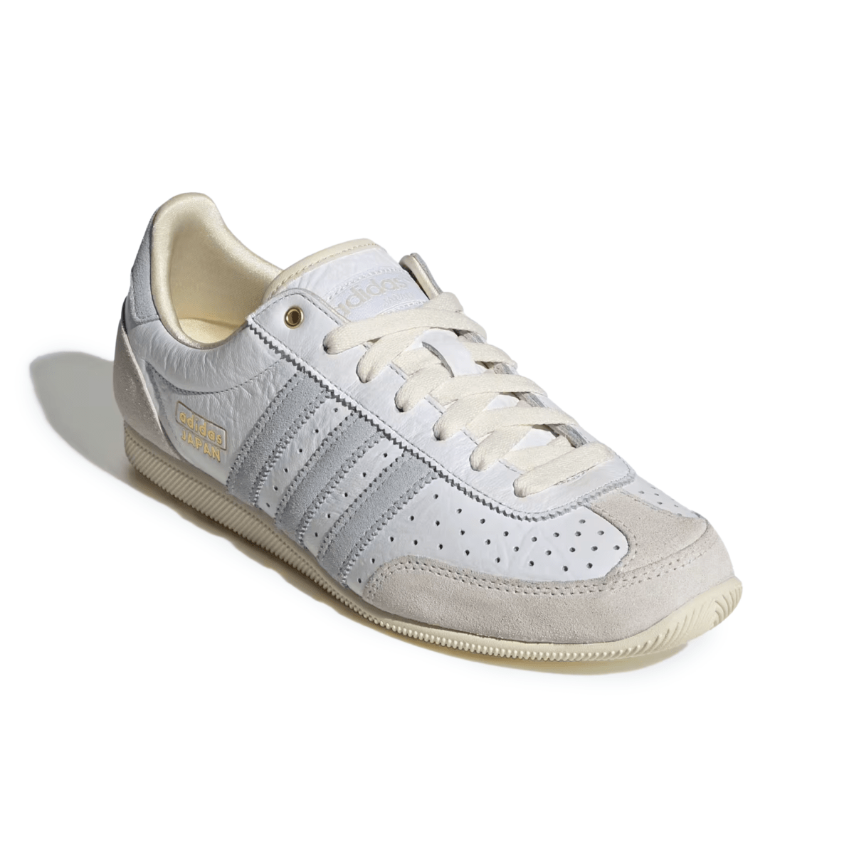 Adidas Women's Japan Cloud White/Crystal Sky/Gold Metallic - 11032722 - Tip Top Shoes of New York