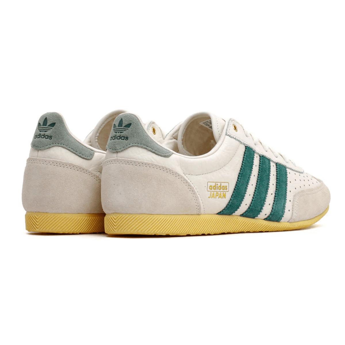 Adidas Women's Japan Off White/Collegiate Green/Orange Tint - 10060066 - Tip Top Shoes of New York
