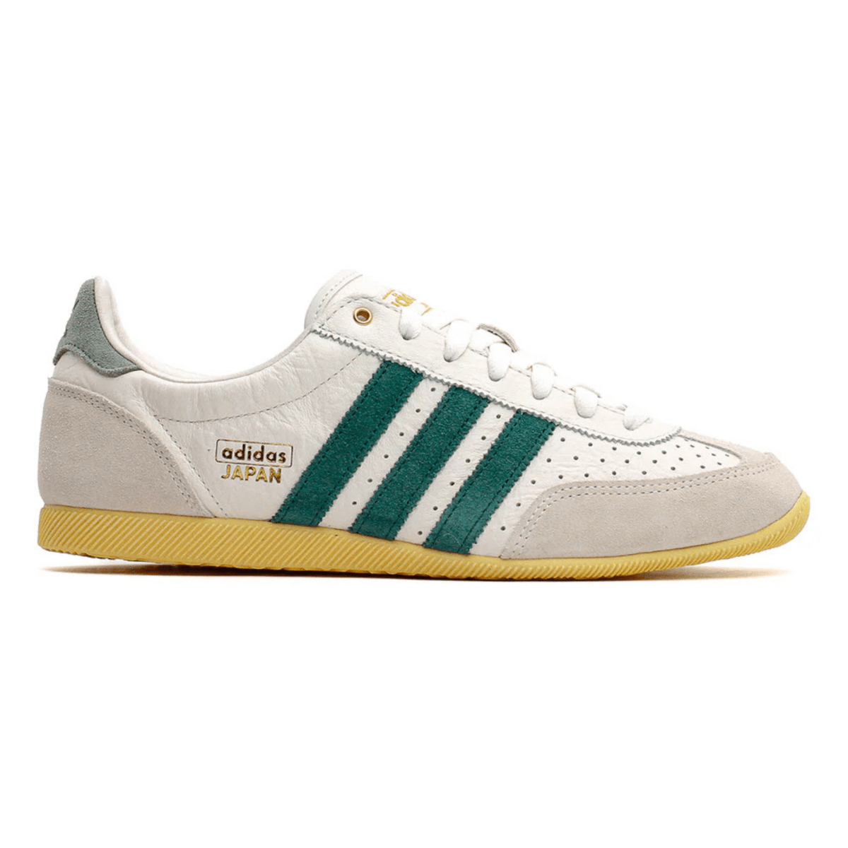 Adidas Women's Japan Off White/Collegiate Green/Orange Tint - 10060066 - Tip Top Shoes of New York